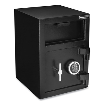 PRODUCTS | Honeywell 5912 14 x 15.2 x 20.2 Steel Depository Safe with Digital Lock - Black