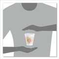 Just Launched | Dart 12X16G 12 oz. Cafe G Foam Hot/Cold Cups - White/Brown/Red (1000/Carton) image number 7