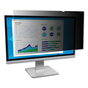 3M PF236W9B 16:9 Aspect Ratio Frameless Blackout Privacy Filter for 23.6 in. Widescreen Flat Panel Monitor