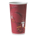 Cups and Lids | SOLO 420SI-0041 20 oz. Bistro Design Single-Sided Poly Paper Hot Cups (600/Carton) image number 0