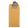 Envelopes & Mailers | Quality Park QUA50462 2.88 x 5.25 Kraft Coin and Small Parts Envelope - Brown Kraft (500/Box) image number 3
