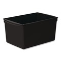 Boxes & Bins | Storex 71130U06C Wide Book Bin, 3.82 gal, 9.2-in x 14.5-in x 7-in, Black, 6/Pack image number 1