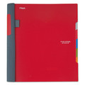 Notebooks & Pads | Five Star 06326 11 in. x 8.5 in. Sheets 5-Subject Medium/College Rule Advance Wirebound Notebook - Randomly Assorted Cover Color image number 4