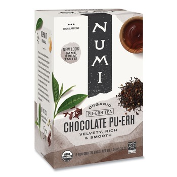 Numi 10360 Organic Tea - Chocolate Puerh (16/Box)