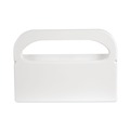 Paper & Dispensers | Boardwalk BWKKD100 16 in. x 3 in. x 11.5 in. Toilet Seat Cover Dispenser - White (2/Box) image number 3