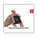 Just Launched | COSCO 2000PLUS 011034 Model S 360 1.75 in. x 1 in. 2-Color "Received" Self-Inking Message Dater - Blue/Red image number 4
