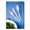 Cutlery | Vegware VW-KN6.5 Compostable CPLA Cutlery Knife - White (1000/Carton) image number 3