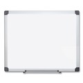 White Boards | MasterVision CR1501170MV 48 in. x 96 in. Silver Aluminum Frame Porcelain Value Dry Erase Board White Surface image number 0