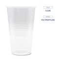 Cups and Lids | Boardwalk BWKTRANSCUP20CT 20 oz. Translucent Plastic Cold Cups - Clear (1000/Carton) image number 3