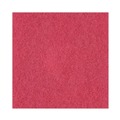 Cleaning & Janitorial Accessories | Boardwalk BWK4016RED 16 in. Diameter Buffing Floor Pads - Red (5/Carton) image number 2