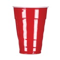 Just Launched | Hefty PAC C20950 Easy Grip Disposable Plastic 9 oz. Party Cups - Red (50/Pack, 12 Packs/Carton) image number 1
