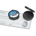 Ink & Toner | SICURIX BAU38010 1.5 in. Diameter Fingerprint Ink Pad - Black image number 3