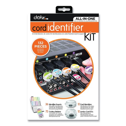 Office Electronics & Batteries | Dotz 21205 Cord ID Kit image number 0