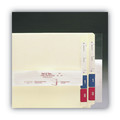 Dividers & Tabs | Smead 67608 8 in. x 1.69 in. Seal and View File Folder Label Protector - Clear Laminate (100/Pack) image number 3