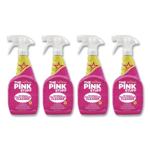 All-Purpose Cleaners | The Pink Stuff RST823788CT Miracle 25.4 oz Multi-Purpose Cleaner - Floral Scent (4/Carton) image number 0