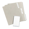 Labels | Avery 05202 0.69 in. x 3.44 in. Permanent File Labels - White (252/Pack) image number 1