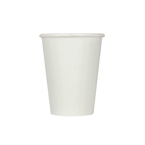 Cups and Lids | Karat C-KCP9W 9 oz. Double Poly Paper Cold Cups - White (1000/Carton) image number 0