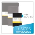 Journals & Diaries | TOPS 56874 Idea Collective 5.5 in. x 3.5 in. Hardcover Journal with Elastic Closure - Wide/Legal, Black Cover/Yellow Pad (90 Sheets/Book) image number 3