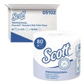  | Scott 05102 Essential Septic-Safe Standard Roll Bathroom Tissue for Business - White (1210 Sheets/Roll, 80 Rolls/Carton) image number 0