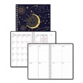 Notebooks & Pads | House of Doolittle 2121-44 Recycled Non-Dated Monthly/Weekly Celestial Planner - Blue/Gold Cover image number 0