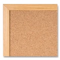 Bulletin Boards | MasterVision MC070014231 Value Cork 24 in. x 36 in. Bulletin Board - Brown Surface/Oak Frame image number 2