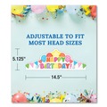 Arts & Crafts Supplies | Carson-Dellosa 101100 14.5 in. x 5.13 in. Birthday Student Crown - Assorted Colors (30/Pack) image number 3