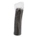 Just Launched | Dart 16RCLBLK Optima Reclosable Lid fits 12 - 24 oz. Hot Cups - Black (1000/Carton) image number 1