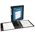 Back to School Sale | Avery 19650 11 in. x 8.5 in. 3 Rings 1.5 in. Capacity Showcase Economy View Binders with Slant Rings - Black image number 1