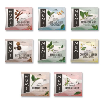 Numi 10110 Numi's Collection Organic Tea - Assorted (18/Box)