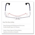 Safety & First Aid | Honeywell Uvex S0112 Ultraspec 2001 OTG Safety Eyewear - Clear/Black Frame, Clear Lens image number 4