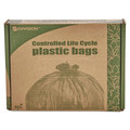 Trash Bags | Stout by Envision G3036B80 30 in. x 36 in. 30-Gallon 0.8 mil. Controlled Life-Cycle Plastic Trash Bags - Brown (60/Box) image number 3