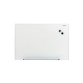 White Boards | Universal UNV43202 Frameless 36 in. x 24 in. Magnetic Glass Marker Board - White image number 0