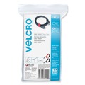 Office Cable Management | Velcro VEL-30200-AMS ONE-WRAP 0.5 in. x 8 in. Ties and Straps - Black, Red (100/Pack) image number 0