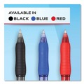 Pens | Paper Mate 2095454 Profile 1 mm Retractable Ballpoint Pen - Red Ink/Translucent Red Barrel/Medium (1-Dozen) image number 2