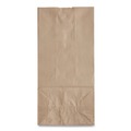  | Ross & Wallace Paper Products 130310500SP 7 in. x 4.38 in. x 13.75 in. #10 Heavy-Duty Grocery Paper Bags - Kraft (500/Bundle) image number 2