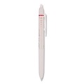 Pens | Pilot PIL21074 Frixion Waai Erasable Gel Pen, Retractable, Extra Fine 0.5 mm, Cherry Ink, Beige/Cherry Barrel, Dozen image number 2