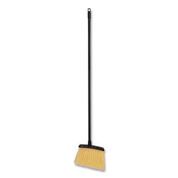 Carlisle 4688500 55 in. Duo-Sweep Unflagged Heavy Duty Angle Broom - Black/Yellow