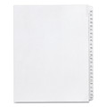 Back to School Sale | Avery 01706 11 x 8.5 Allstate Style Preprinted Legal Exhibit Side 126 to 150 Tab Index Dividers - White (25-Pieces/Set) image number 0
