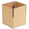 Mailing Boxes & Tubes | Universal UFS664 Regular Slotted Container (RSC) 6 in. x 6 in. x 4 in. Fixed-Depth Corrugated Shipping Boxes - Brown Kraft (25/Bundle) image number 0