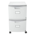 Office Filing Cabinets & Shelves | Storex 61310B01C 14.75 in. x 18.25 in. x 26 in. 2 Legal/Letter-Size File Drawers Mobile Filing Cabinet - Gray image number 0