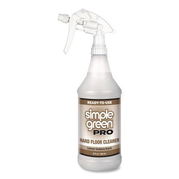  | Simple Green 0510101205032 32 oz Pro Hard Floor Cleaner - Lemon Verbena Scent (12/Carton)