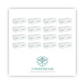 Paper Towels and Napkins | Windsoft 101C 10.2 in. x 13.25 in. 1-Ply C-Fold Paper Towels - White (200/Pack, 12 Packs/Carton) image number 3