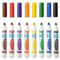 Washable Markers | Crayola 587808 Broad Bullet Tip Ultra-Clean Washable Markers - Assorted Colors (8/Set) image number 4