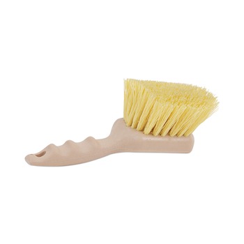 Boardwalk BWK4308 Utility Brush, Polypropylene Fill, 8 1/2-in Long, Tan Handle