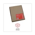 Dividers & Tabs | Universal UNV20861 Deluxe Extended Insertable Tab Indexes with 5 Clear Tabs - Buff (24/Box) image number 1