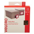 Tapes & Adhesives | Velcro 90140 0.75 in. Diameter Removable Adhesive Sticky-Back Fasteners with Dispenser Box - Beige (1-Roll) image number 0