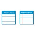 Notebooks & Pads | National 43461 80 Sheets 10 in. x 7.88 in. Medium/College Rule Composition Book - Black Marble Cover image number 3
