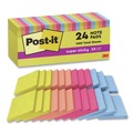 Back to School Sale! Save an additional 15%! | Post-it Notes Super Sticky 654-24SSJOY-CP 3 in. x 3 in. Note Pads - Summer Joy Collection Colors (24/Pack) image number 0