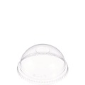 Cups and Lids | Dart DLR662 16 oz. Plastic Dome-Top Cold Cup Lids - Clear (1000/Carton) image number 0