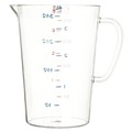 Food Service | Carlisle 4314507 1 gal. Commercial Plastic Measuring Cup - Clear image number 1